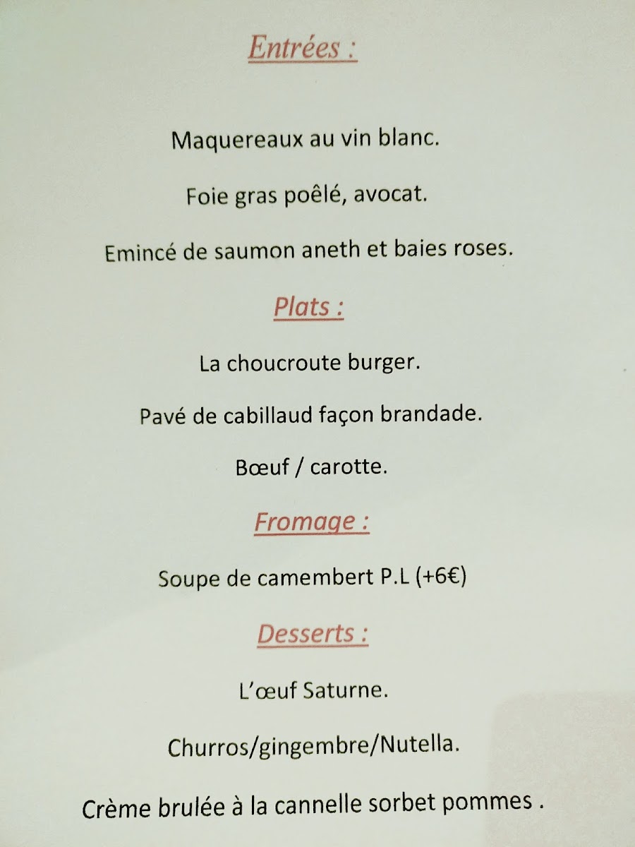 Menu Audass’ 2.0-6